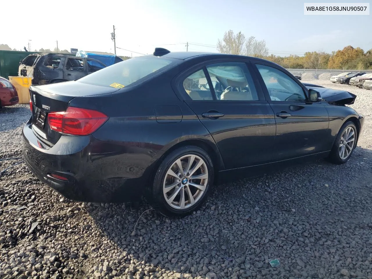 2018 BMW 320 I VIN: WBA8E1G58JNU90507 Lot: 78248534