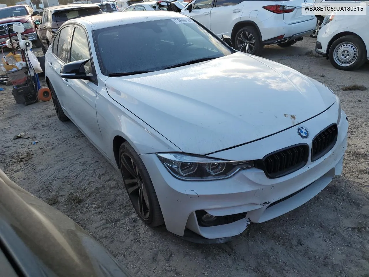 2018 BMW 330E VIN: WBA8E1C59JA180315 Lot: 78508724