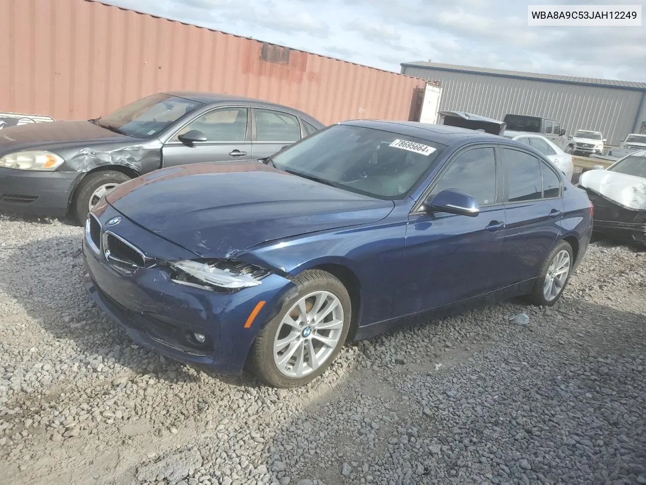 2018 BMW 320 I VIN: WBA8A9C53JAH12249 Lot: 78695664