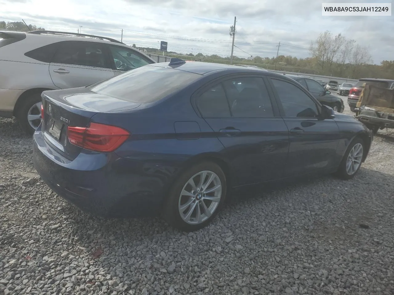 2018 BMW 320 I VIN: WBA8A9C53JAH12249 Lot: 78695664