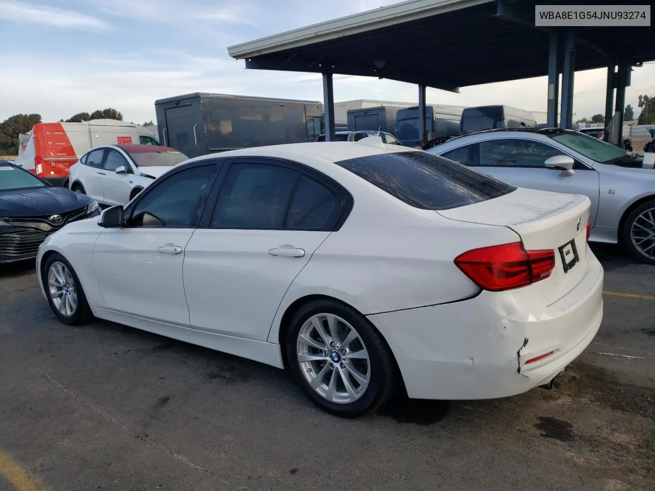 2018 BMW 320 I VIN: WBA8E1G54JNU93274 Lot: 79045914