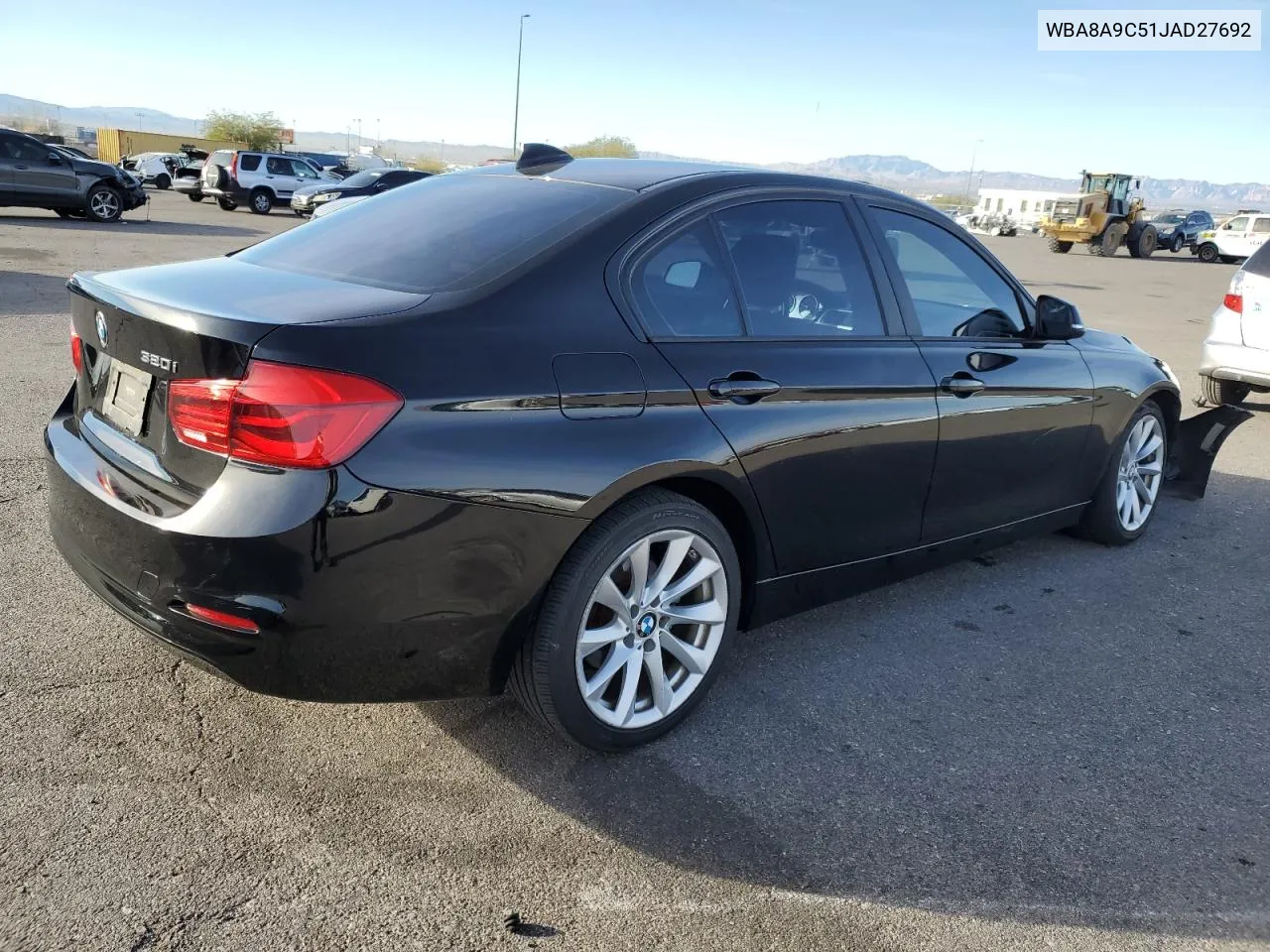 2018 BMW 320 I VIN: WBA8A9C51JAD27692 Lot: 80269094