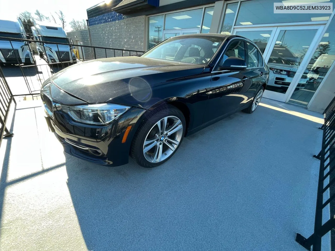 2018 BMW 330 Xi VIN: WBA8D9C52JEM33923 Lot: 80645114