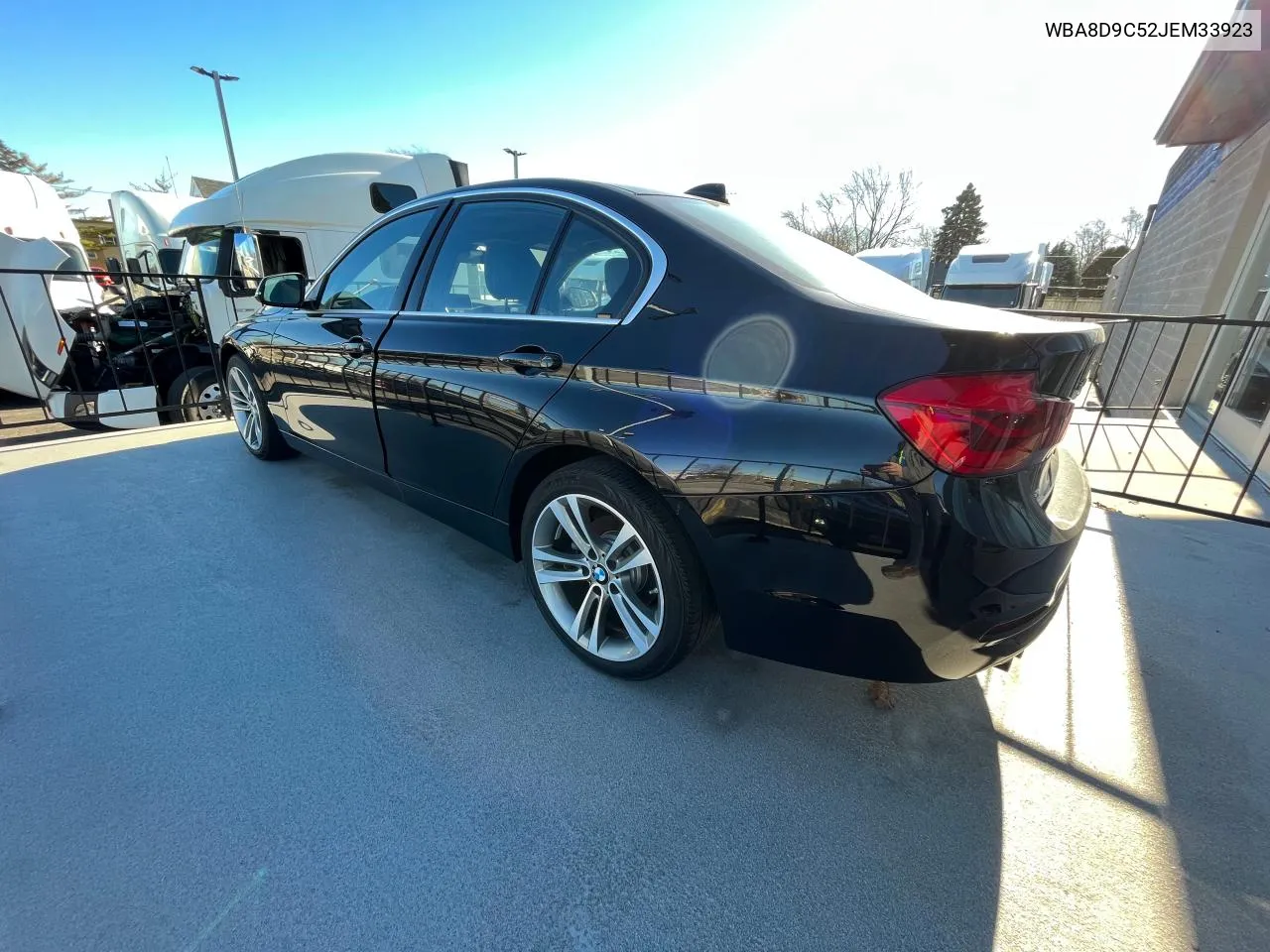 2018 BMW 330 Xi VIN: WBA8D9C52JEM33923 Lot: 80645114