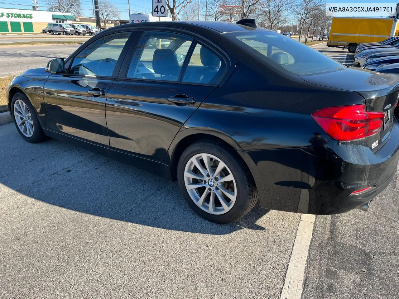 2018 BMW 320 Xi VIN: WBA8A3C5XJA491761 Lot: 80655224