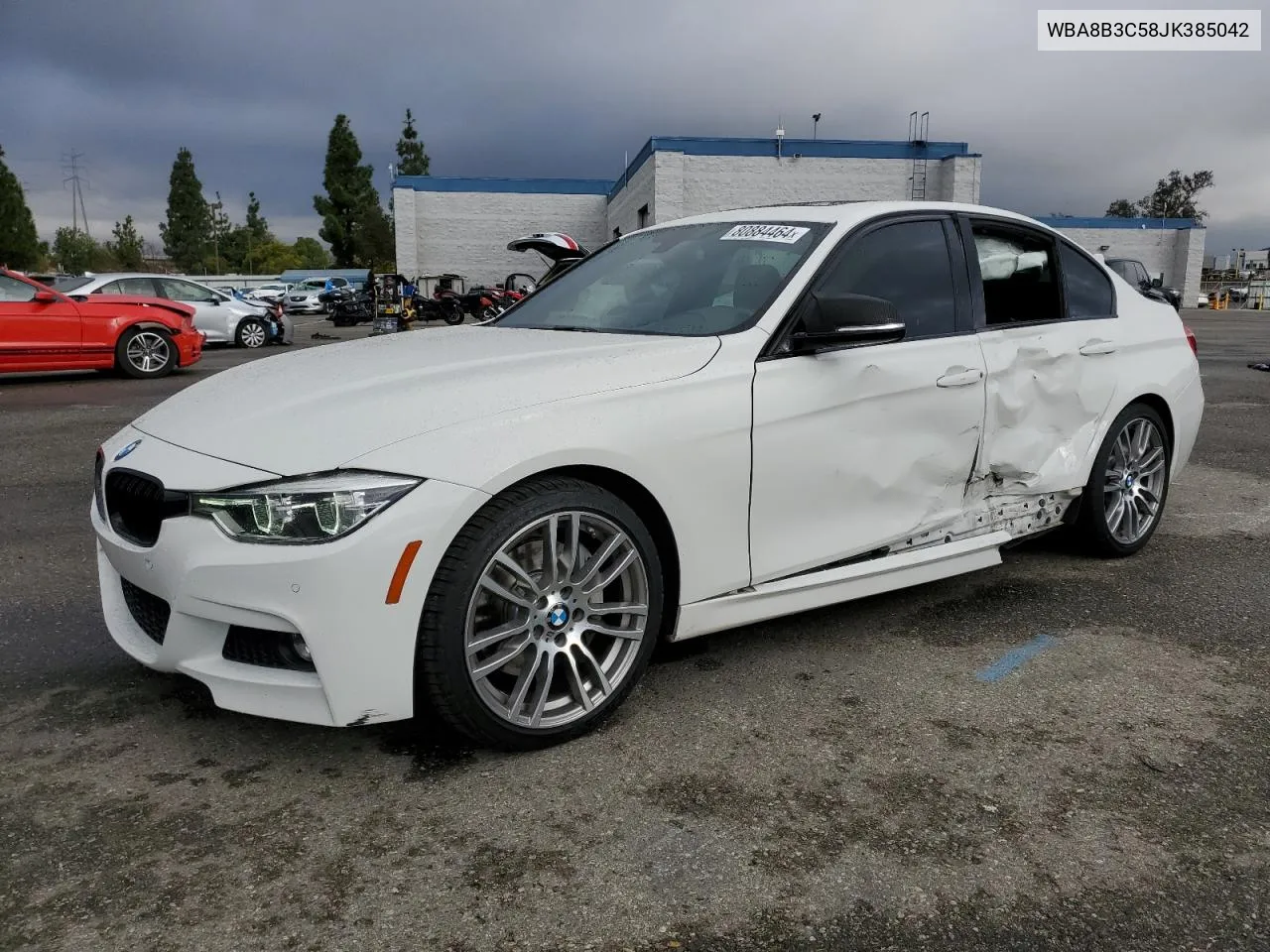 2018 BMW 340 I VIN: WBA8B3C58JK385042 Lot: 80884464