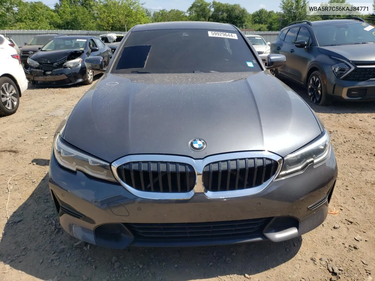 2019 BMW 330Xi VIN: WBA5R7C56KAJ84771 Lot: 59929644