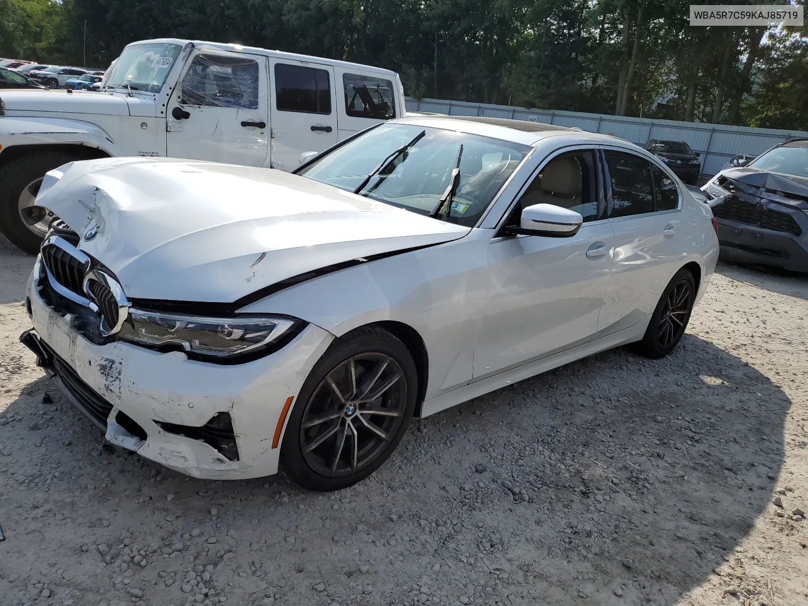 2019 BMW 330Xi VIN: WBA5R7C59KAJ85719 Lot: 64711614