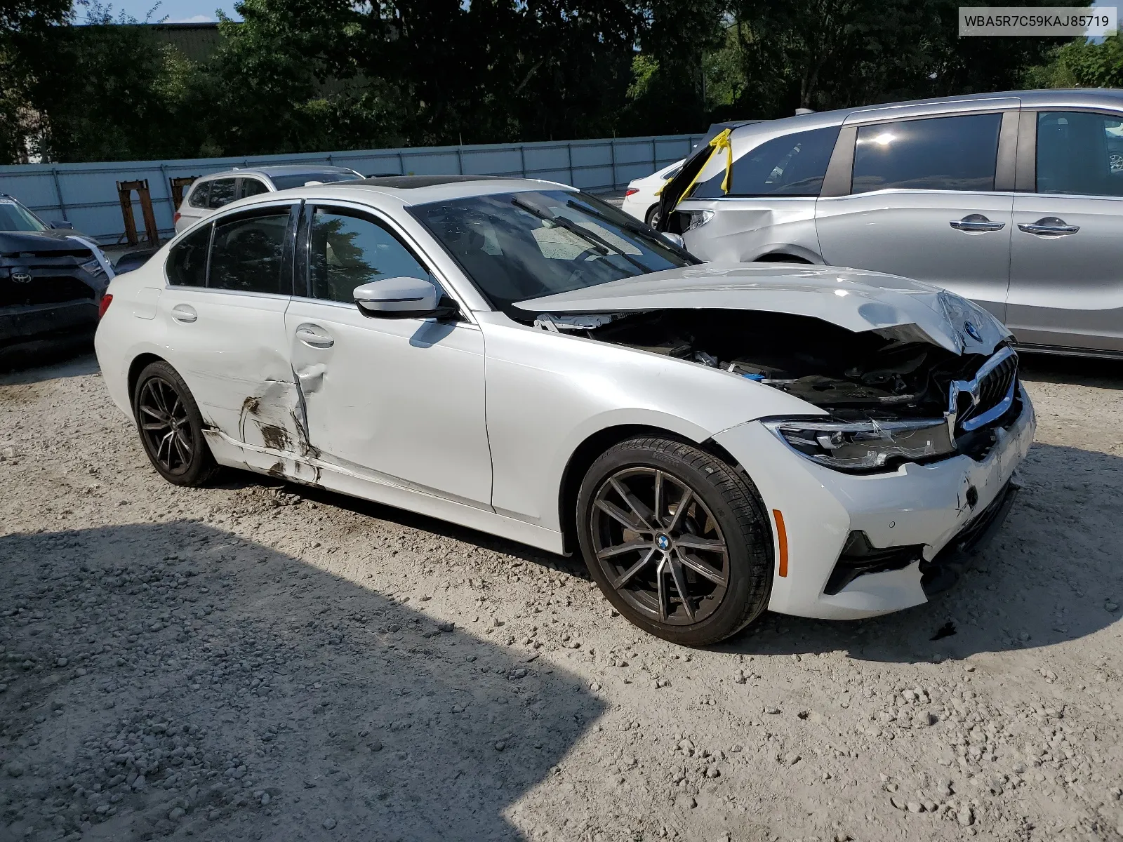 2019 BMW 330Xi VIN: WBA5R7C59KAJ85719 Lot: 64711614