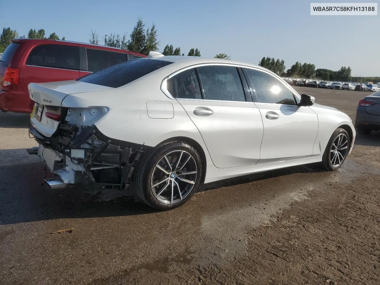 2019 BMW 330Xi VIN: WBA5R7C58KFH13188 Lot: 67845514