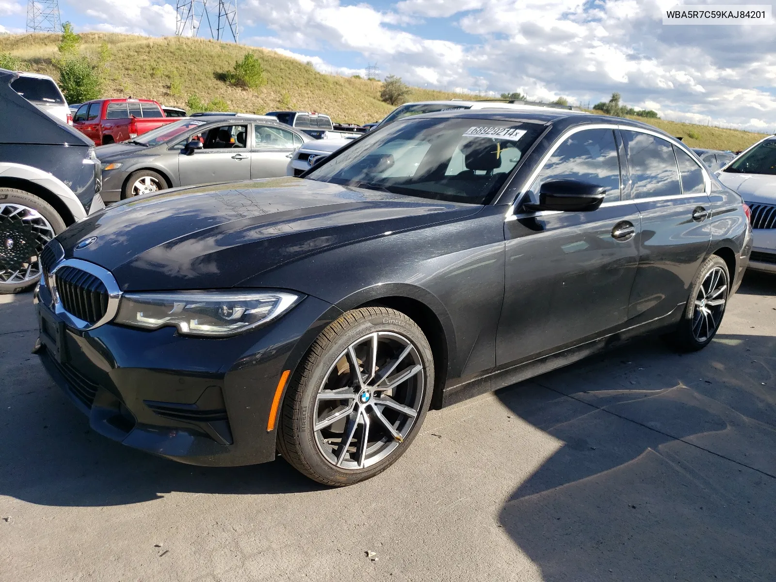 2019 BMW 330Xi VIN: WBA5R7C59KAJ84201 Lot: 68929214