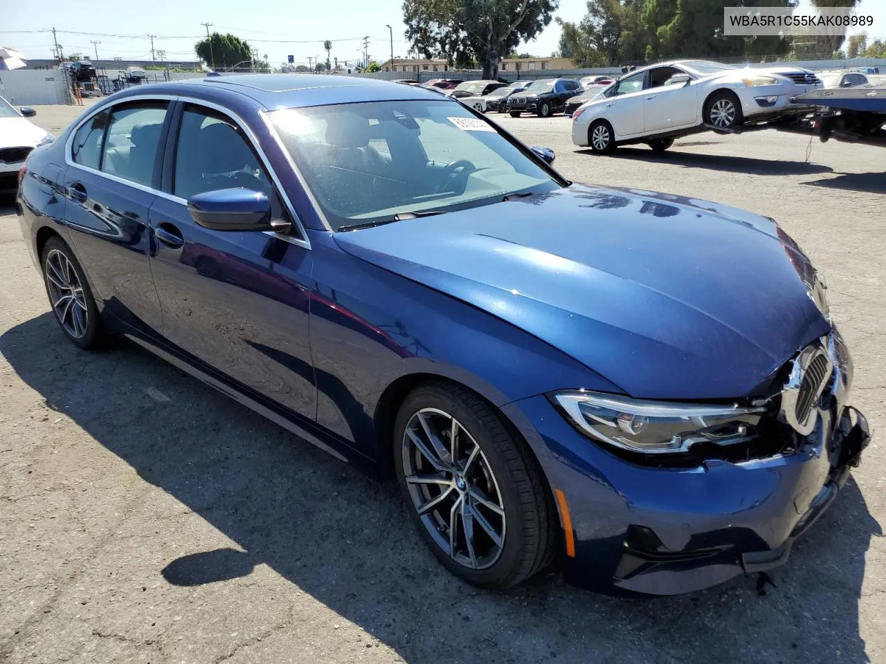 2019 BMW 330I VIN: WBA5R1C55KAK08989 Lot: 69100144