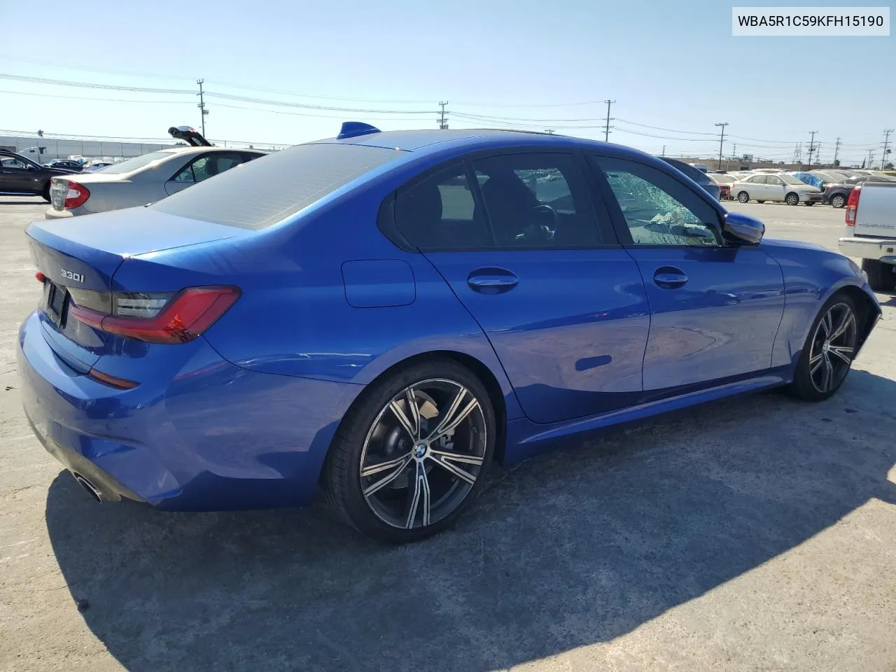 WBA5R1C59KFH15190 2019 BMW 330I