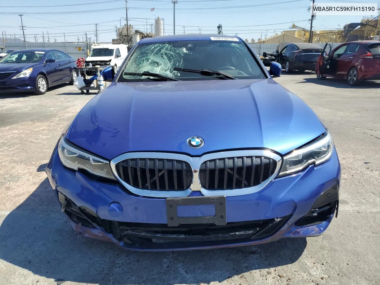 WBA5R1C59KFH15190 2019 BMW 330I