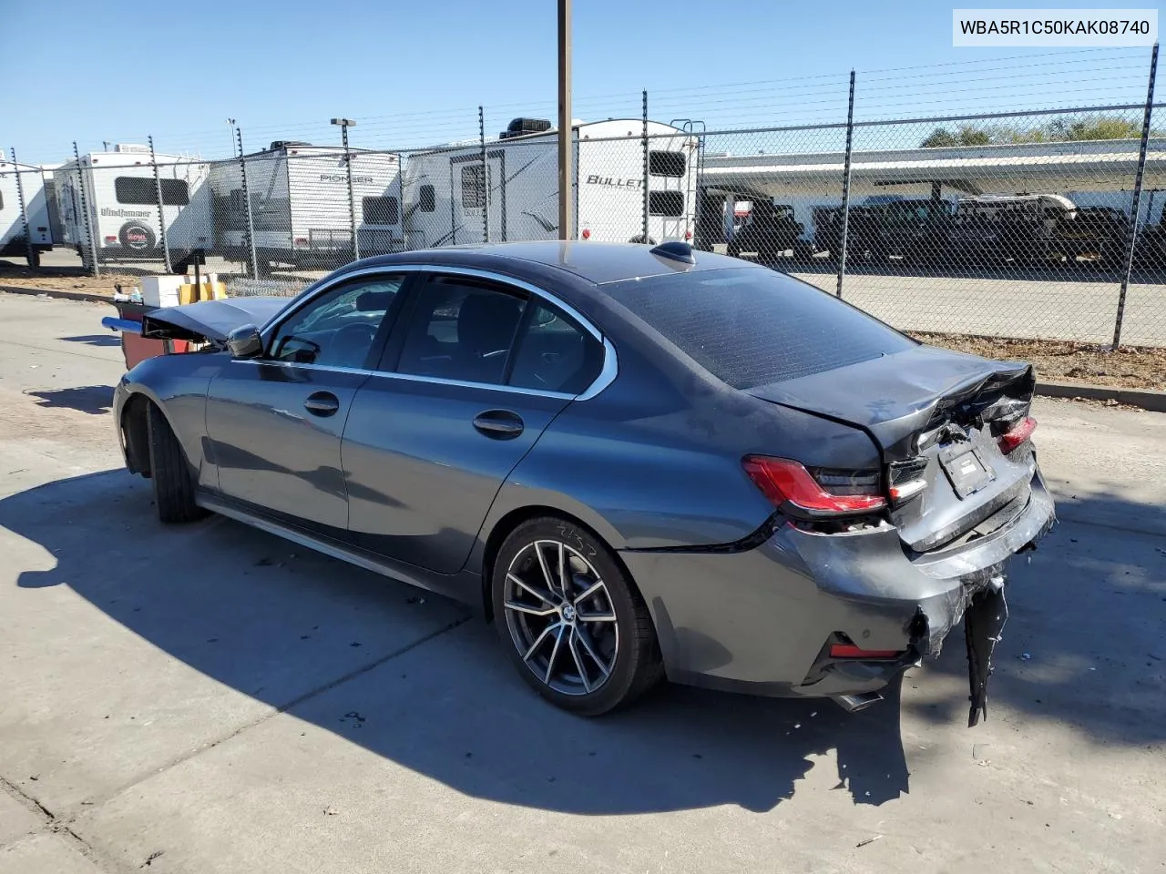 2019 BMW 330I VIN: WBA5R1C50KAK08740 Lot: 71428004