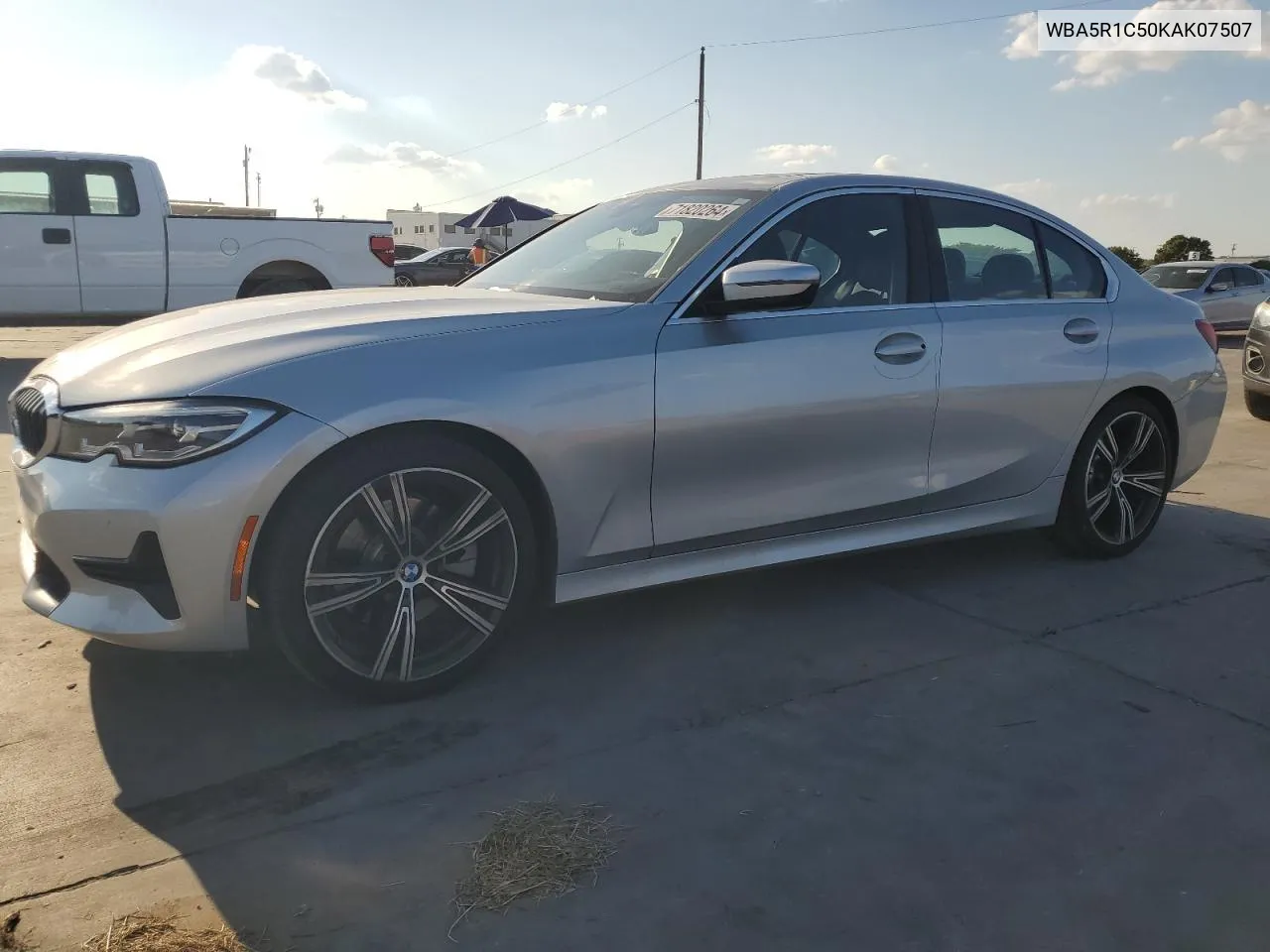 WBA5R1C50KAK07507 2019 BMW 330I