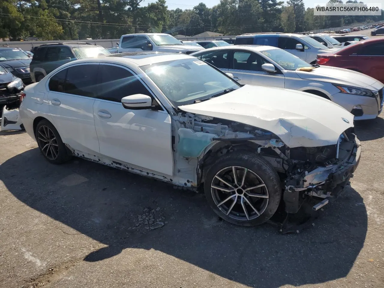 WBA5R1C56KFH06480 2019 BMW 330I