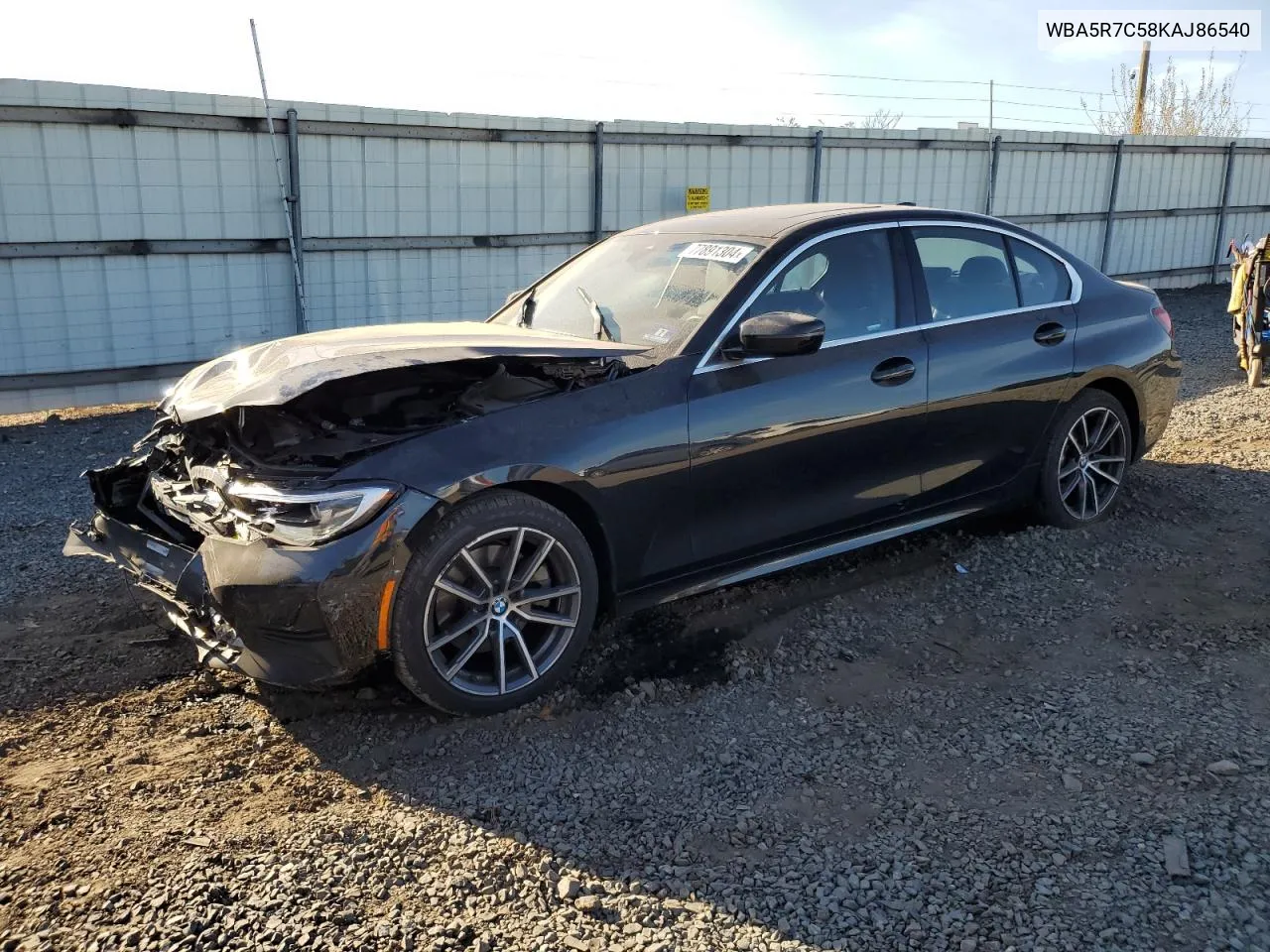 2019 BMW 330Xi VIN: WBA5R7C58KAJ86540 Lot: 77891304