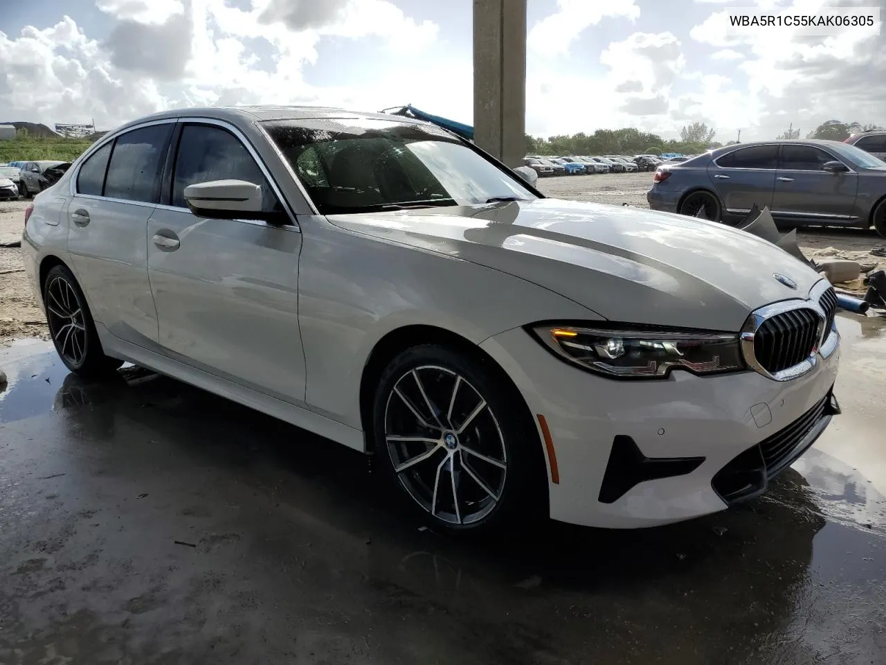 2019 BMW 330I VIN: WBA5R1C55KAK06305 Lot: 77898064