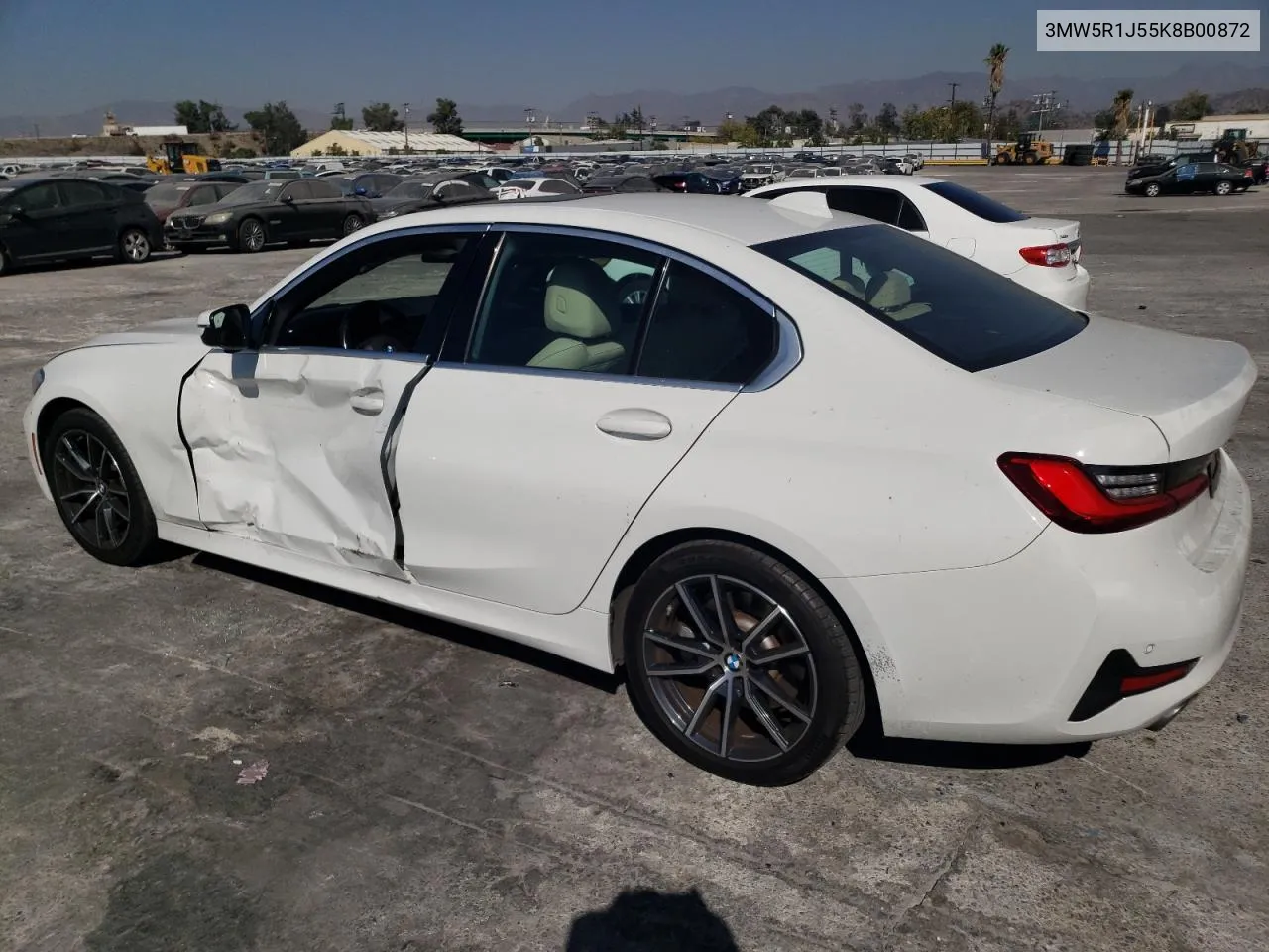 2019 BMW 330I VIN: 3MW5R1J55K8B00872 Lot: 78090594