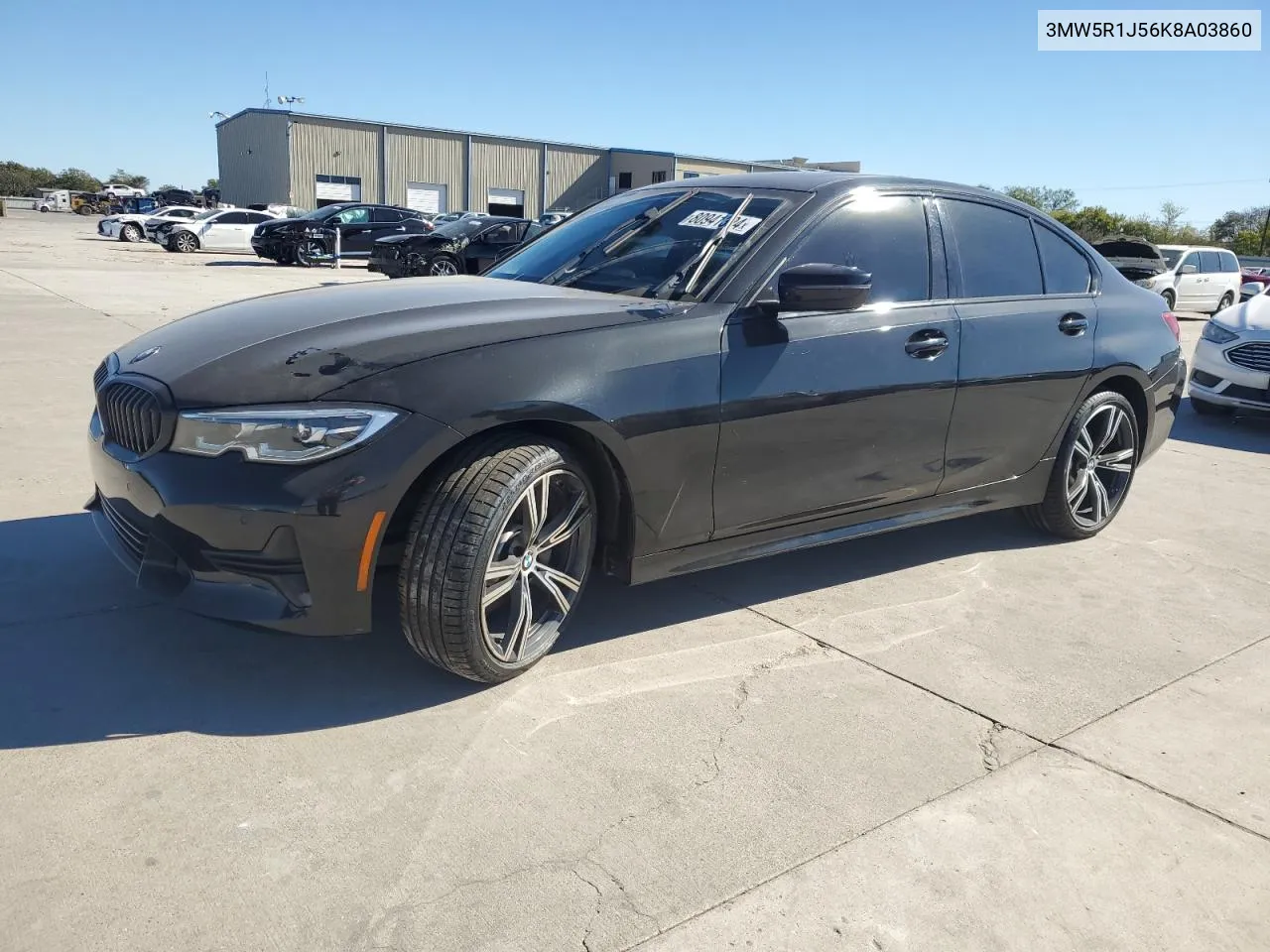 2019 BMW 330I VIN: 3MW5R1J56K8A03860 Lot: 80941324