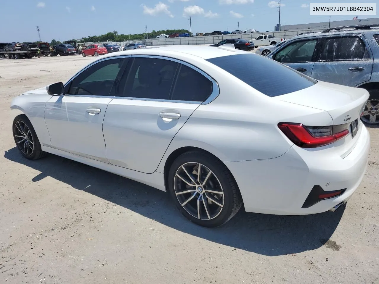 2020 BMW 330Xi VIN: 3MW5R7J01L8B42304 Lot: 51889594