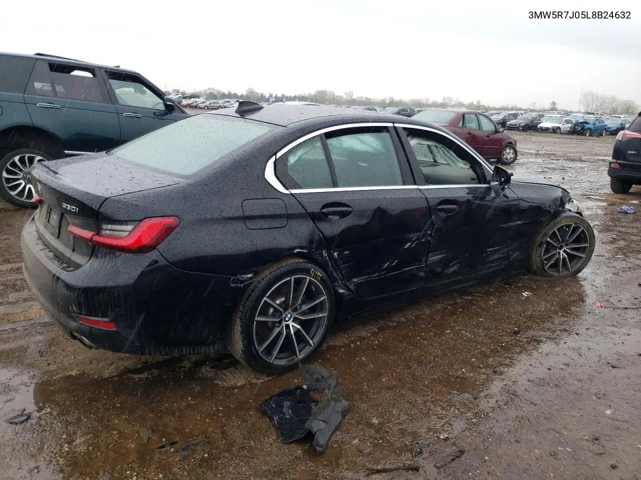 3MW5R7J05L8B24632 2020 BMW 330Xi