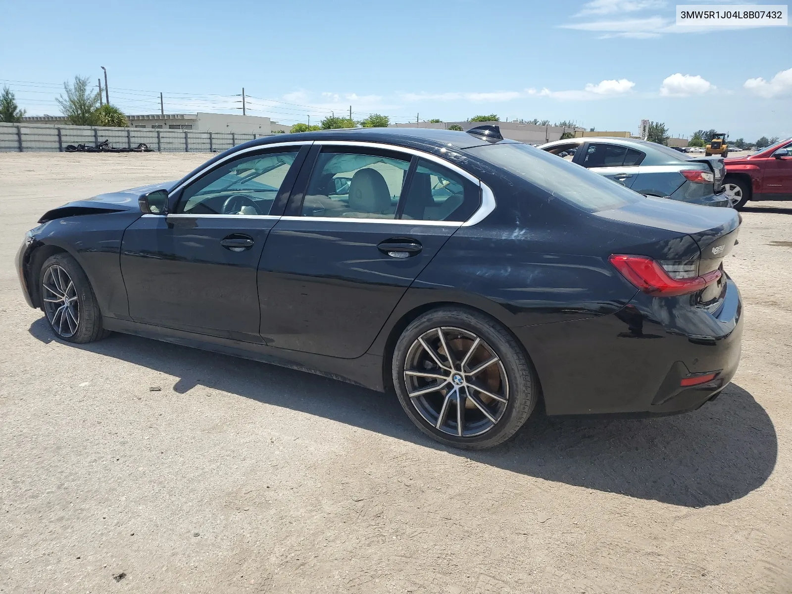 2020 BMW 330I VIN: 3MW5R1J04L8B07432 Lot: 54730954