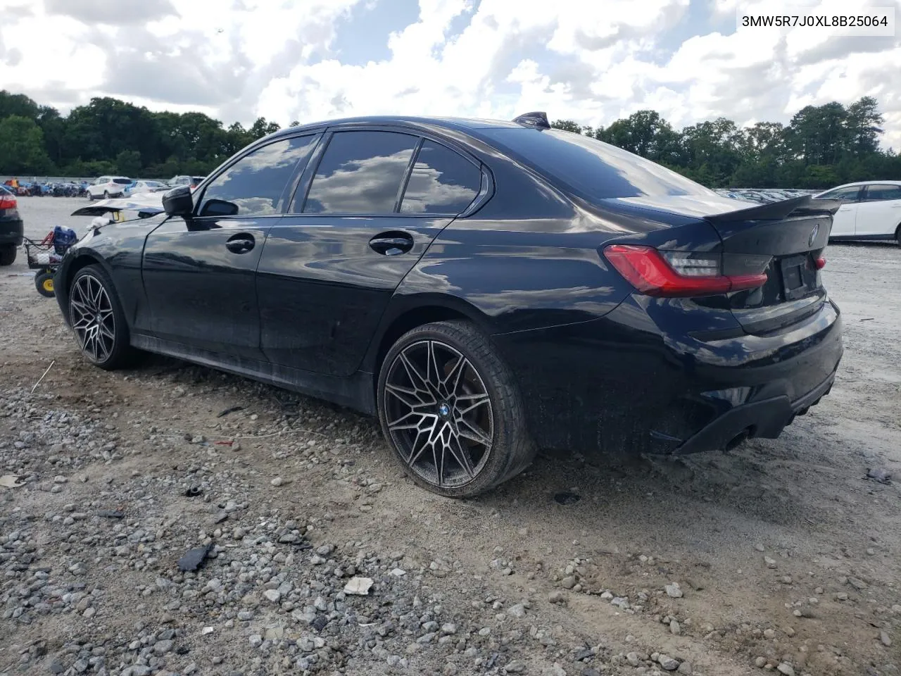 2020 BMW 330Xi VIN: 3MW5R7J0XL8B25064 Lot: 56771014