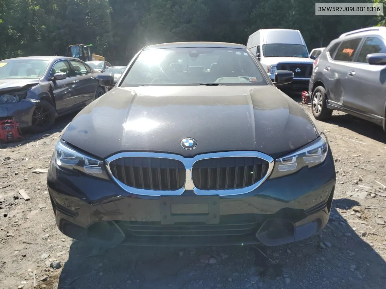 3MW5R7J09L8B18316 2020 BMW 330Xi