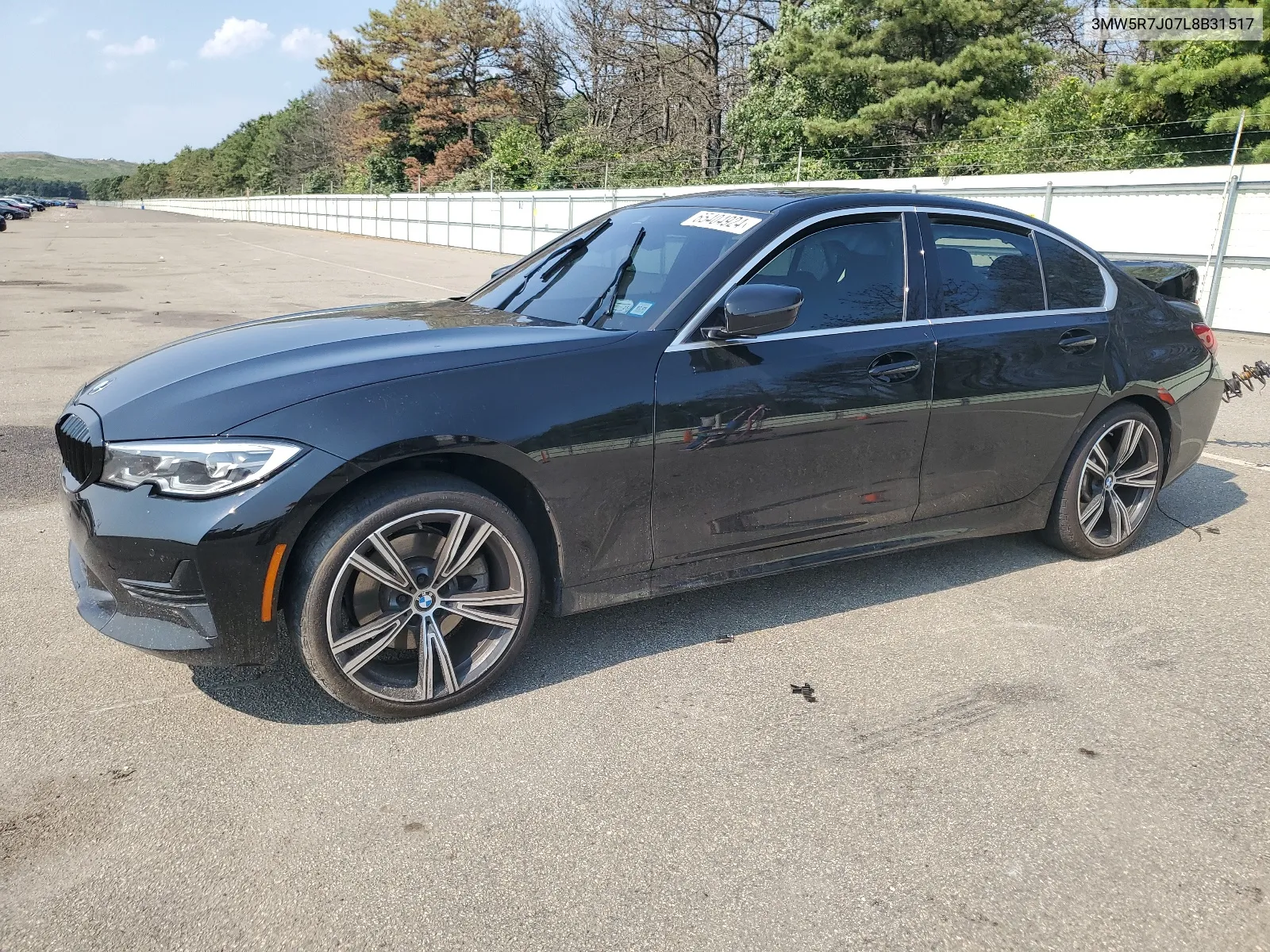 2020 BMW 330Xi VIN: 3MW5R7J07L8B31517 Lot: 65404924