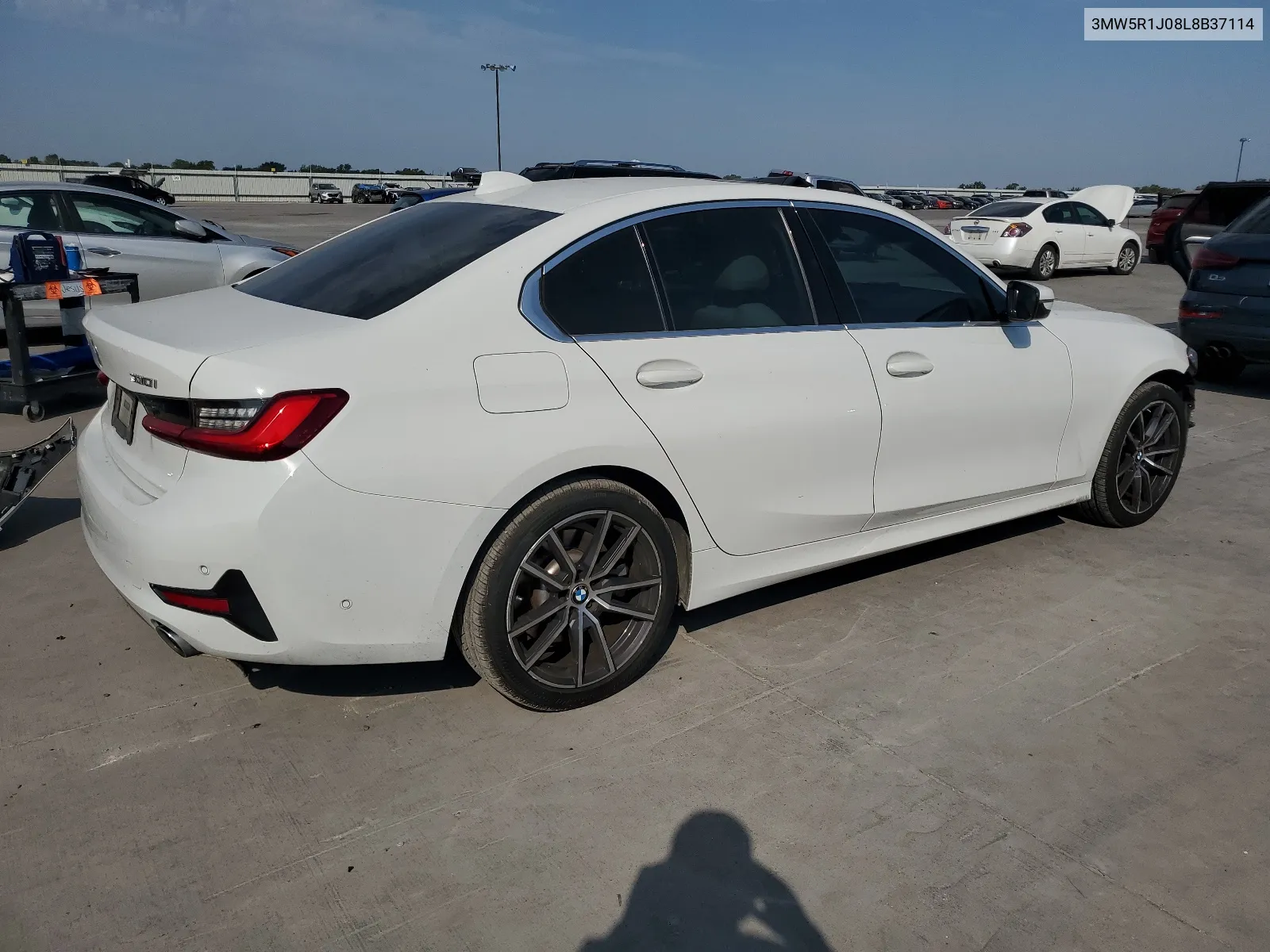 2020 BMW 330I VIN: 3MW5R1J08L8B37114 Lot: 68131254