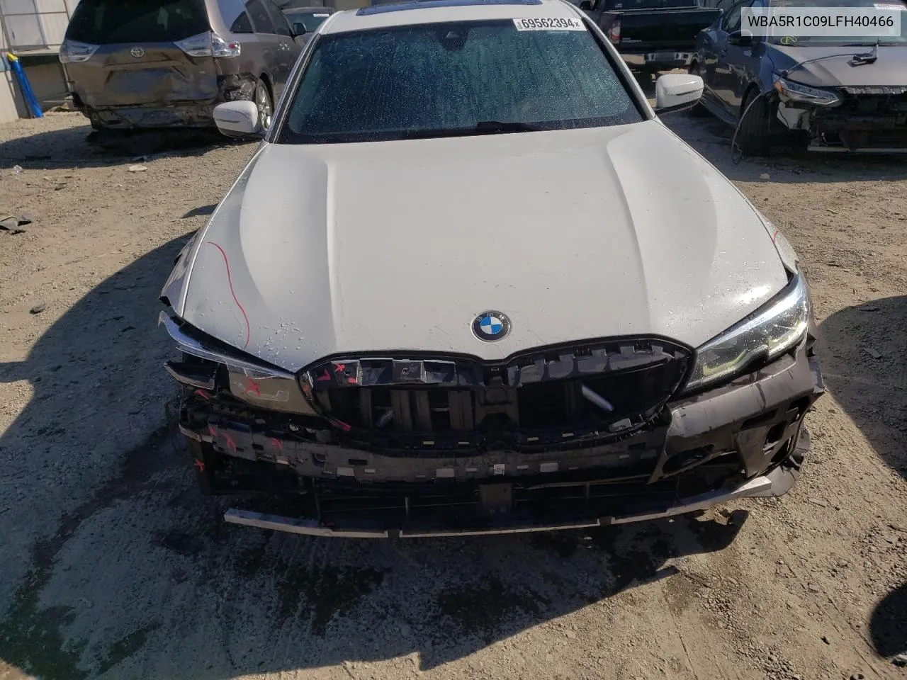 2020 BMW 330I VIN: WBA5R1C09LFH40466 Lot: 69562394