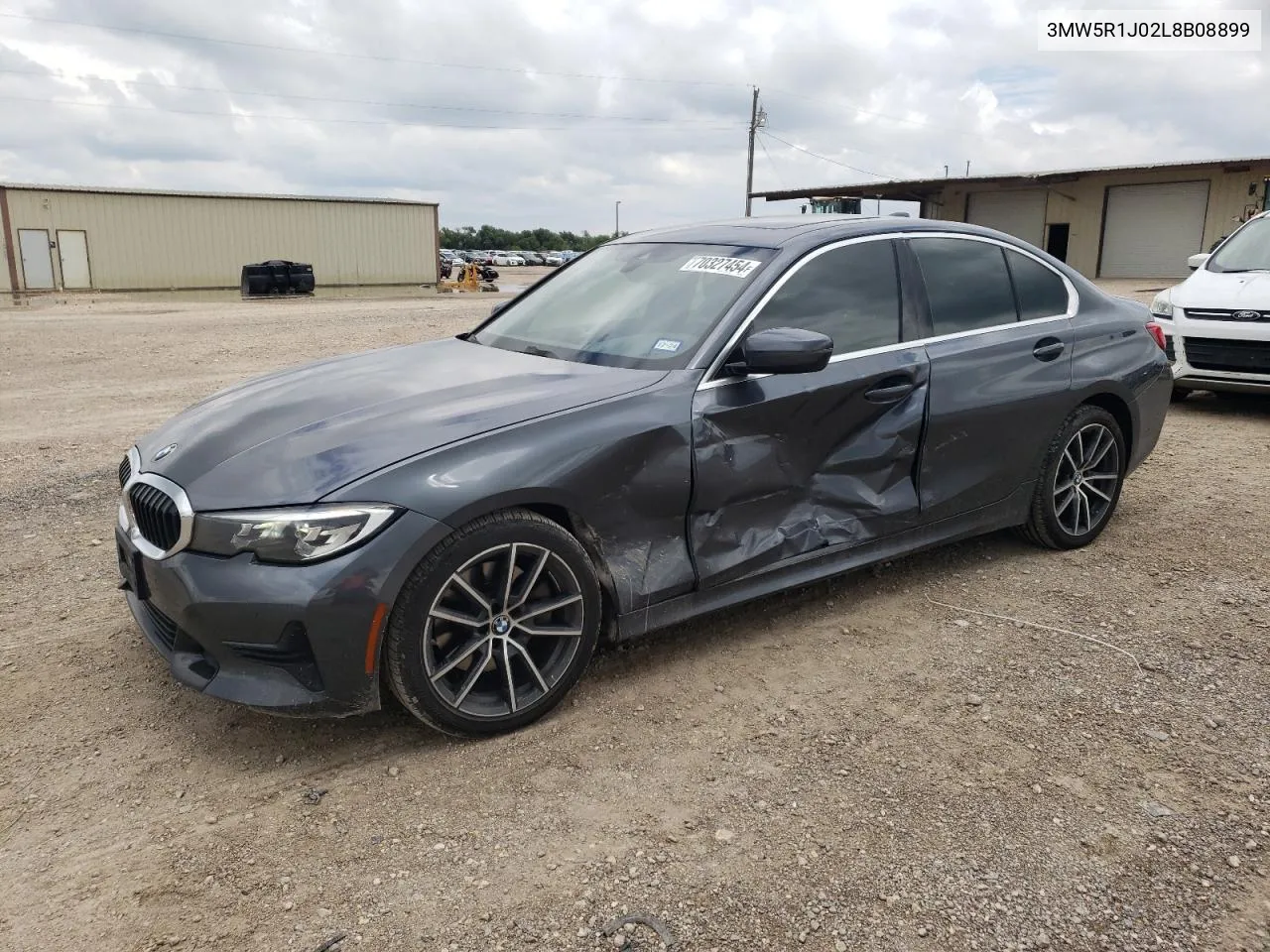 2020 BMW 330I VIN: 3MW5R1J02L8B08899 Lot: 70327454