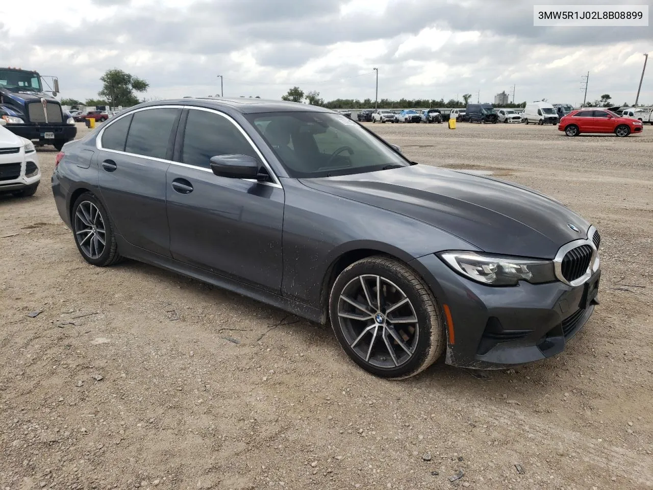 2020 BMW 330I VIN: 3MW5R1J02L8B08899 Lot: 70327454