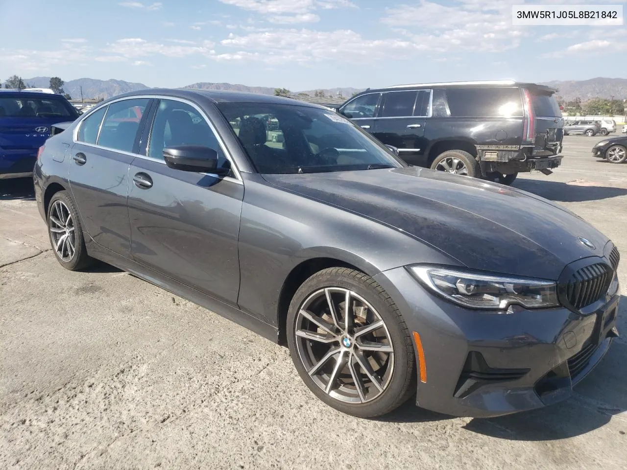 2020 BMW 330I VIN: 3MW5R1J05L8B21842 Lot: 70427824