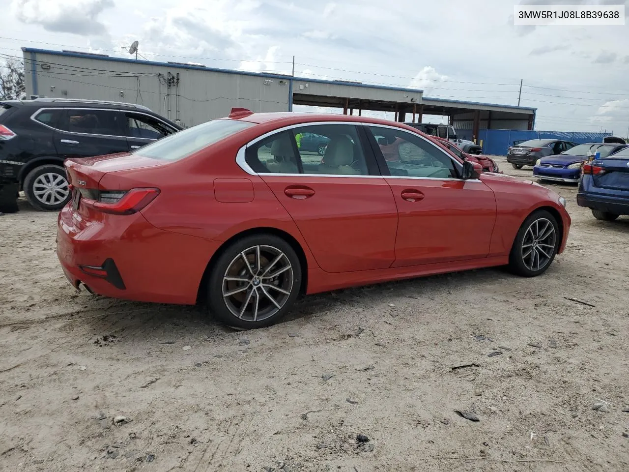 3MW5R1J08L8B39638 2020 BMW 330I