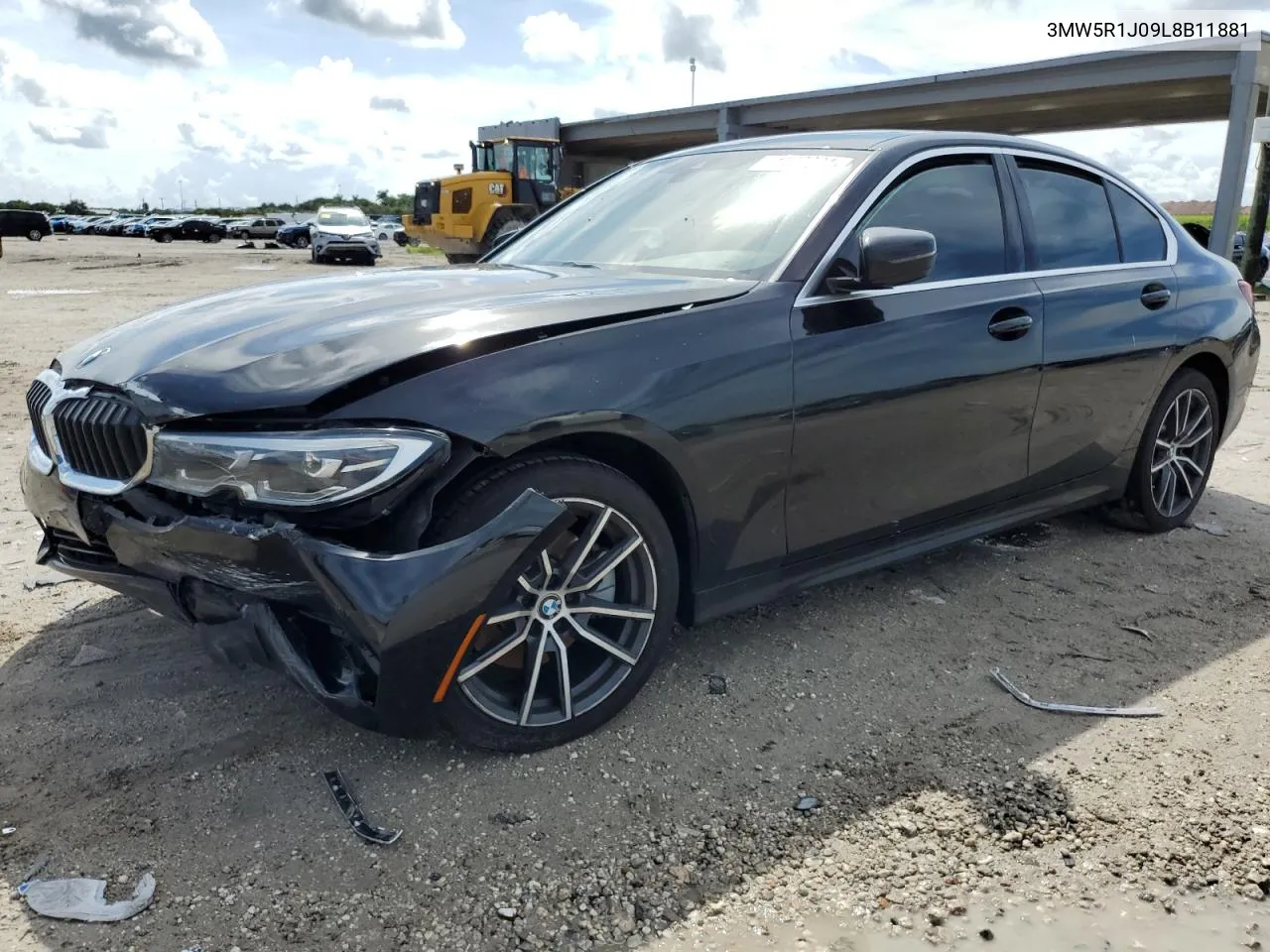 2020 BMW 330I VIN: 3MW5R1J09L8B11881 Lot: 71400024