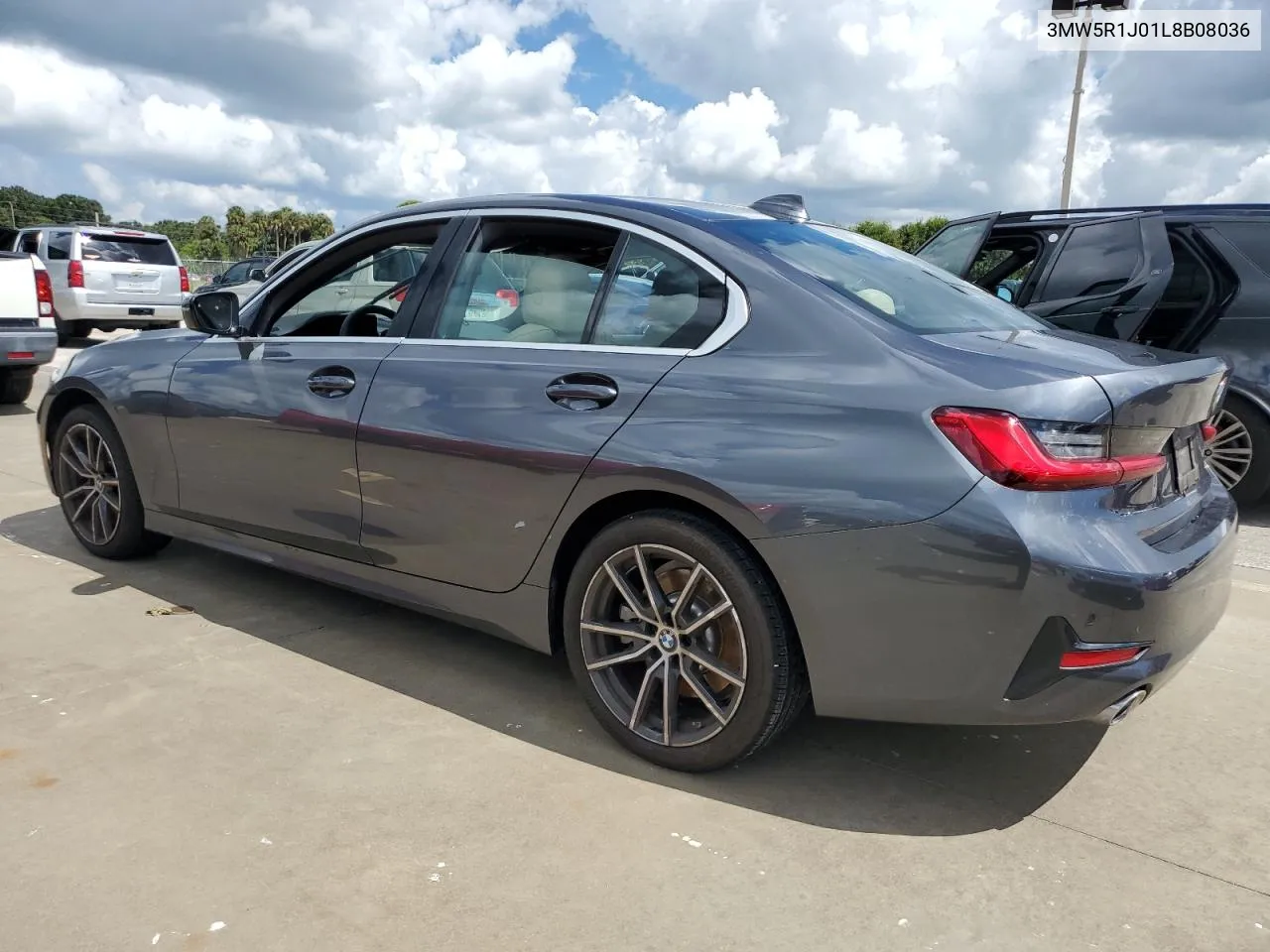 2020 BMW 330I VIN: 3MW5R1J01L8B08036 Lot: 73846194