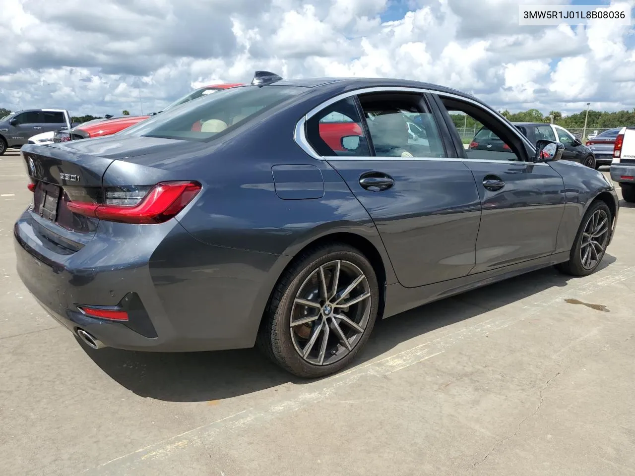 2020 BMW 330I VIN: 3MW5R1J01L8B08036 Lot: 73846194