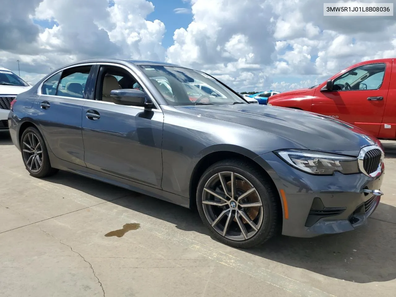 3MW5R1J01L8B08036 2020 BMW 330I