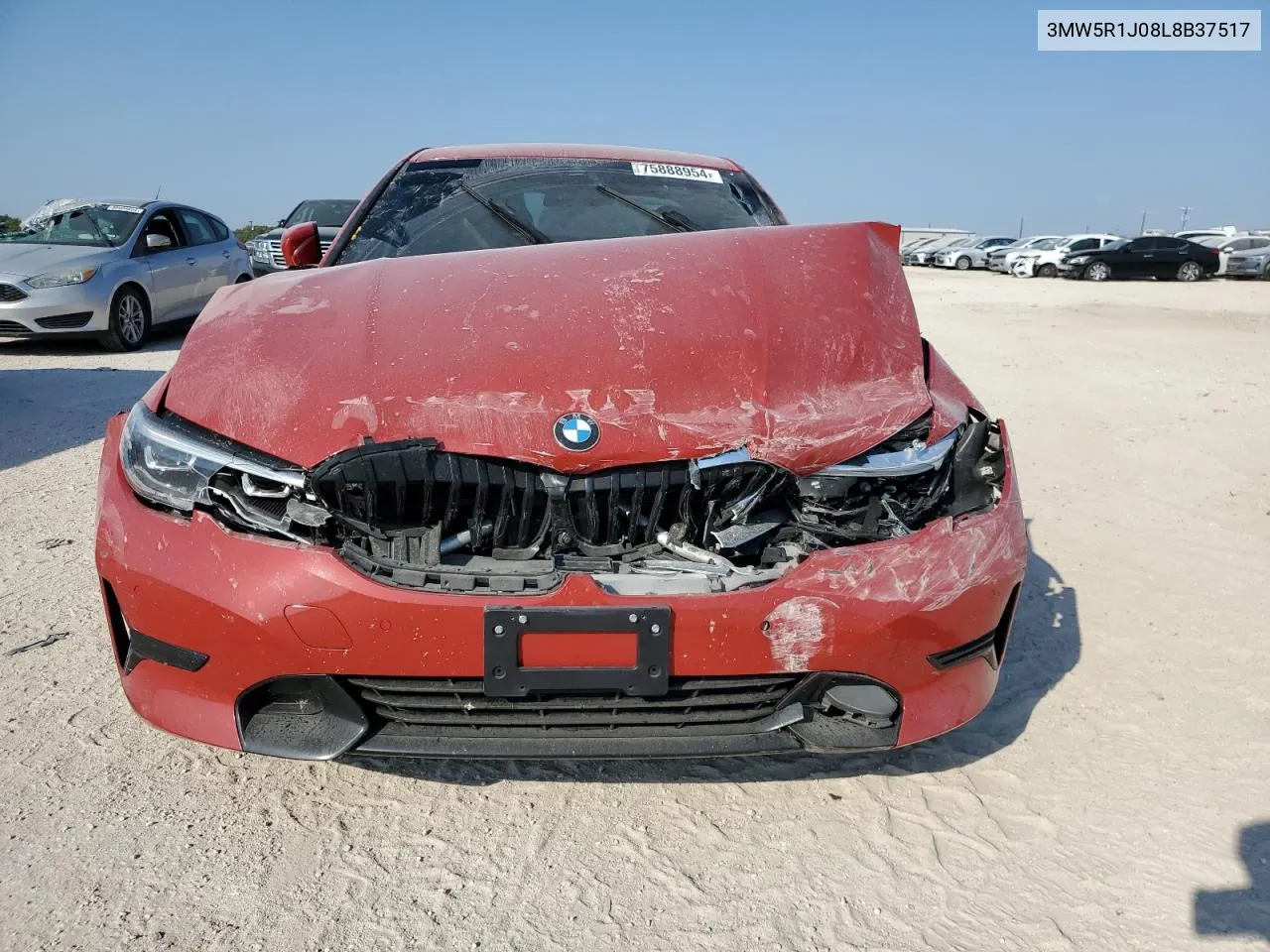 3MW5R1J08L8B37517 2020 BMW 330I