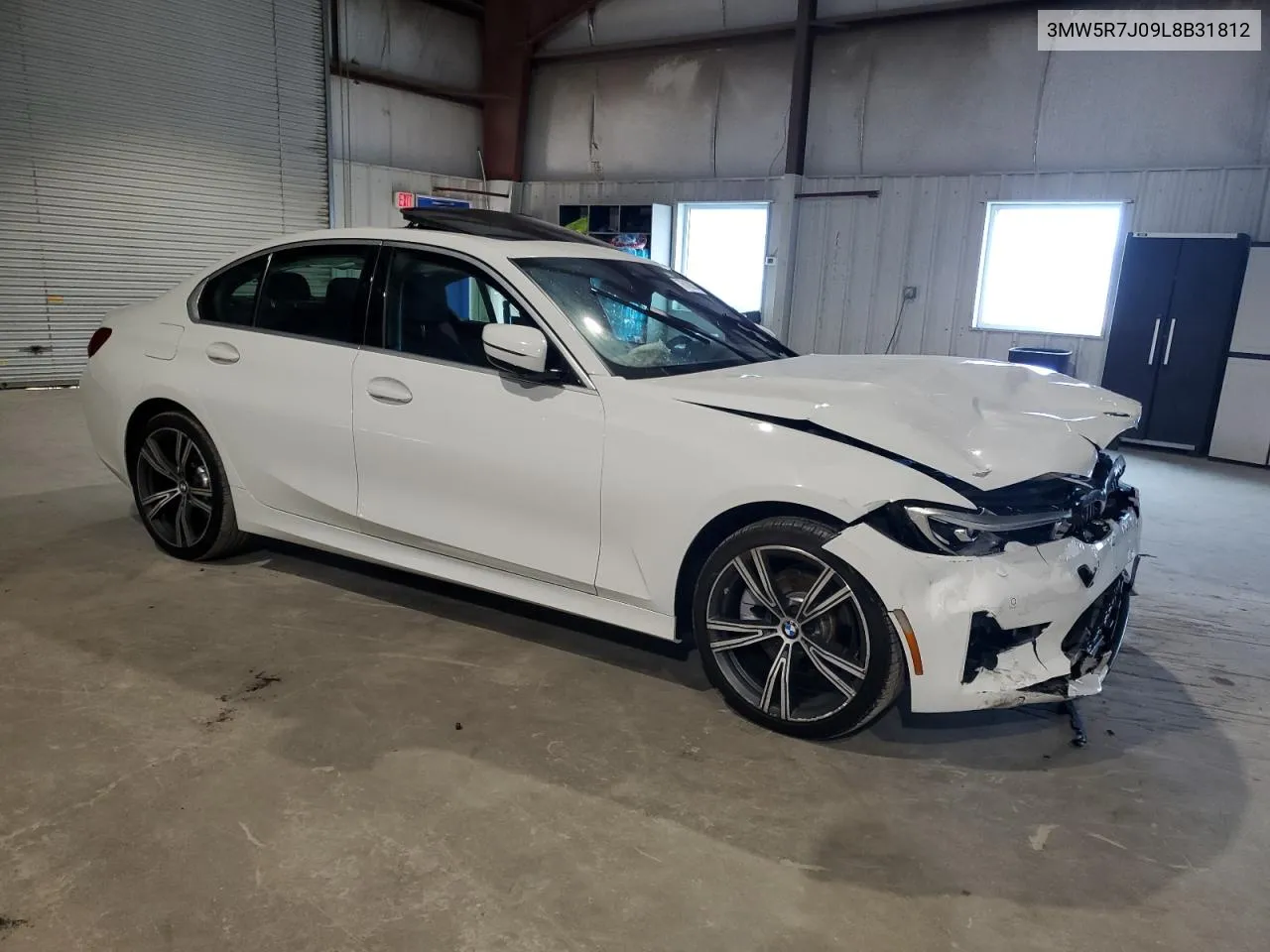 2020 BMW 330Xi VIN: 3MW5R7J09L8B31812 Lot: 76188324