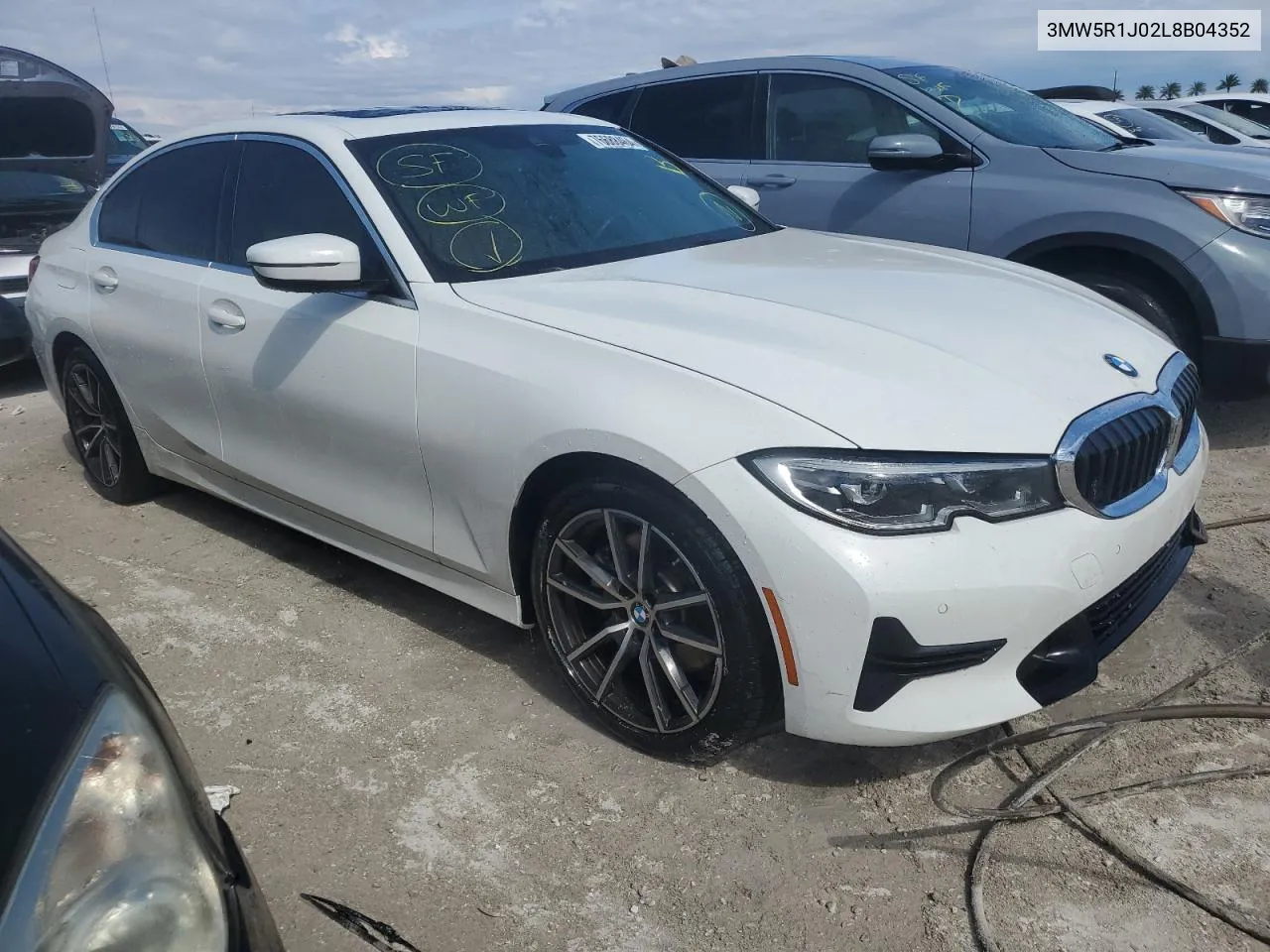 2020 BMW 330I VIN: 3MW5R1J02L8B04352 Lot: 76688464