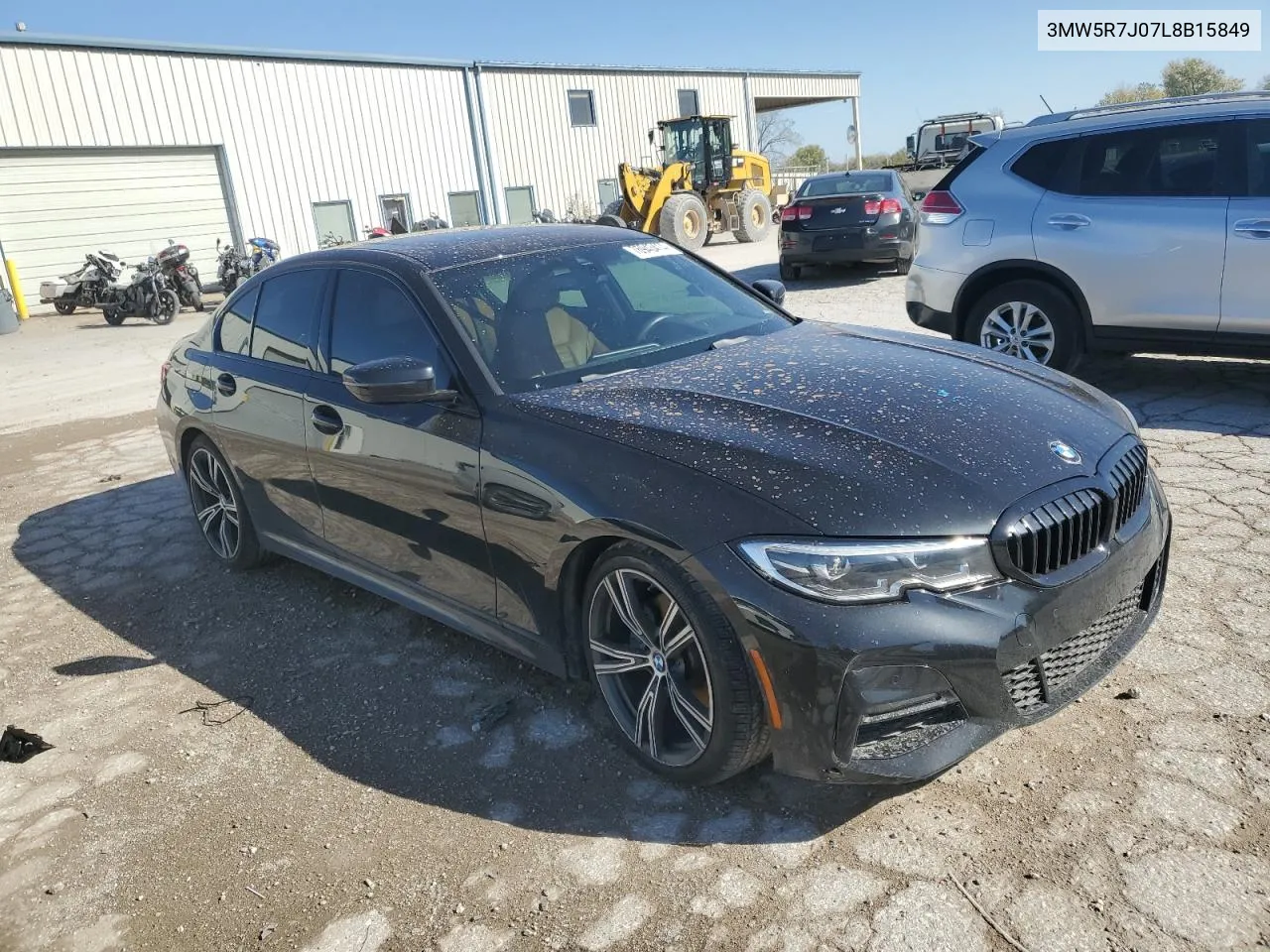 2020 BMW 330Xi VIN: 3MW5R7J07L8B15849 Lot: 76943414