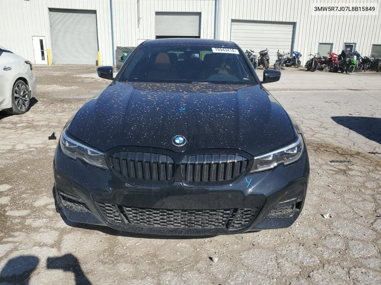 2020 BMW 330Xi VIN: 3MW5R7J07L8B15849 Lot: 76943414