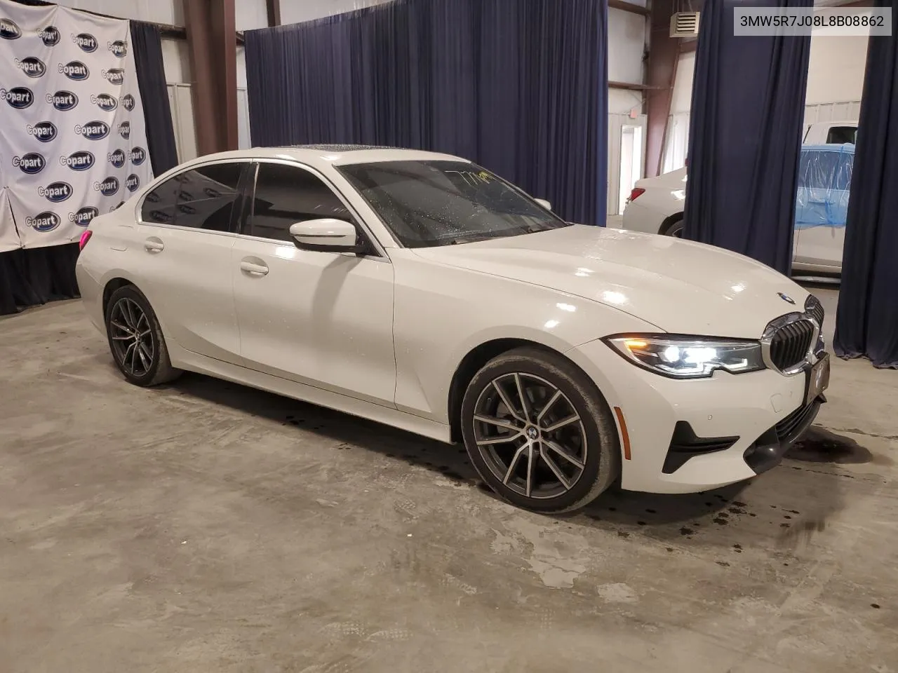 2020 BMW 330Xi VIN: 3MW5R7J08L8B08862 Lot: 77780244