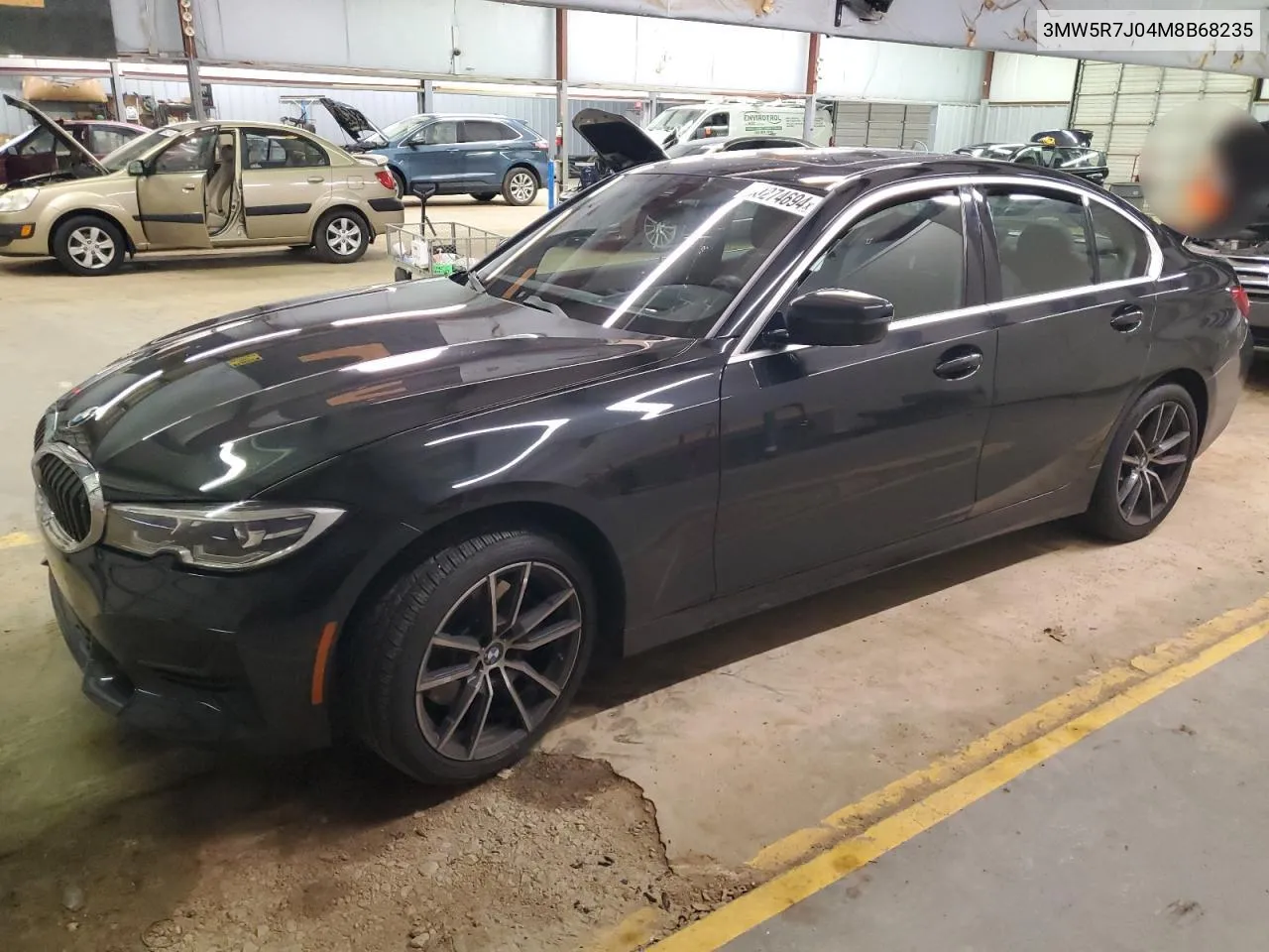 2021 BMW 330Xi VIN: 3MW5R7J04M8B68235 Lot: 50274694