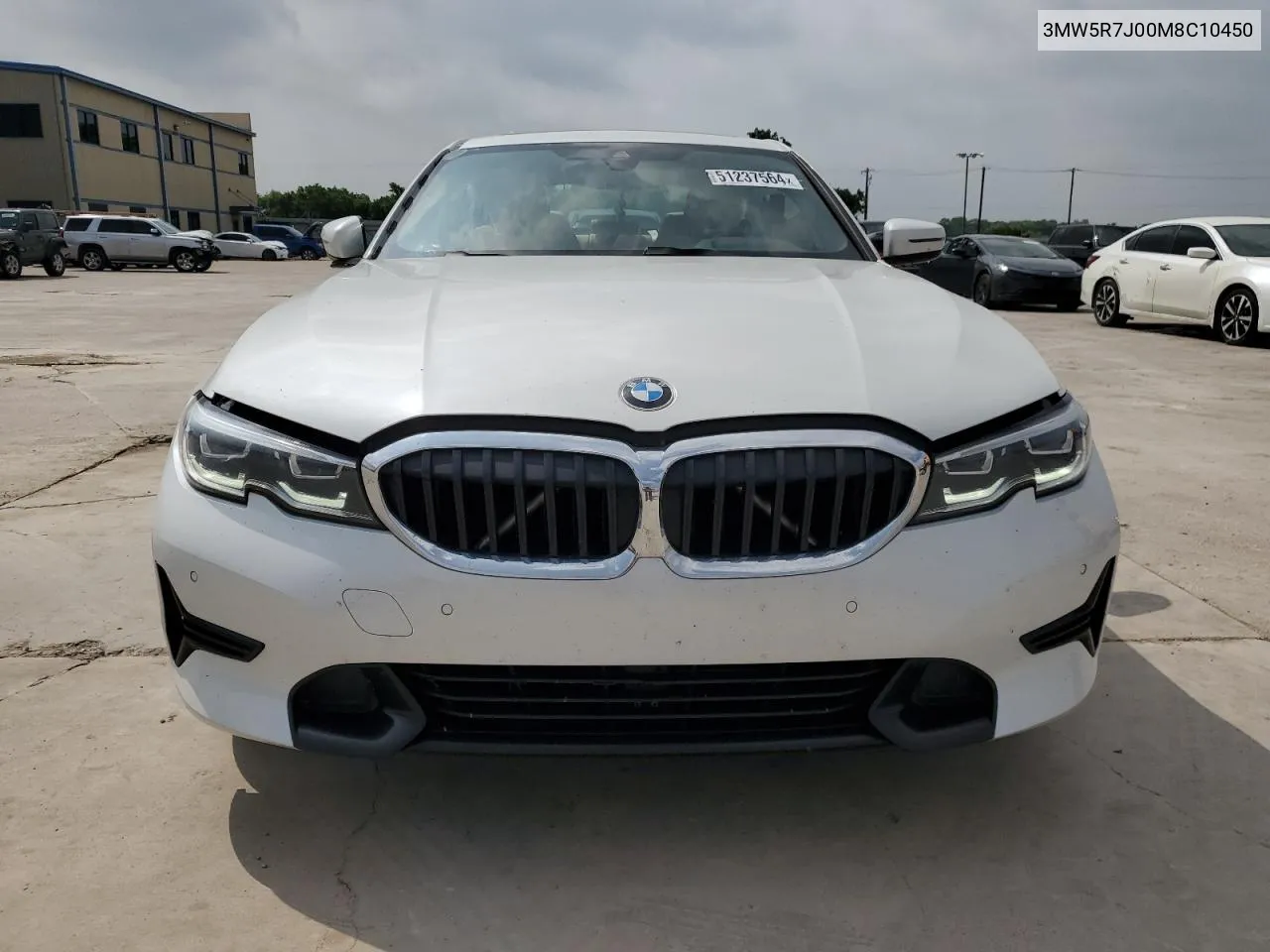 2021 BMW 330Xi VIN: 3MW5R7J00M8C10450 Lot: 51237564