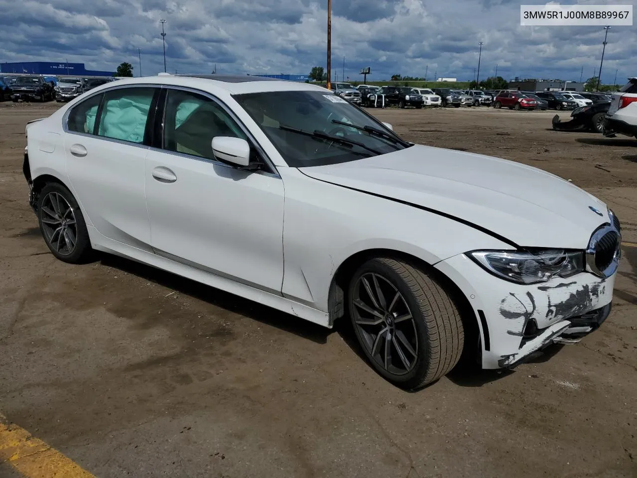 3MW5R1J00M8B89967 2021 BMW 330I